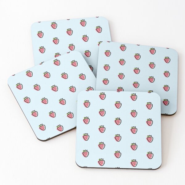 Artikelvorschau, Niedliche Erdbeerfrucht-Muster-Design GC-090-02 entworfen und verkauft von GraphicCharms.