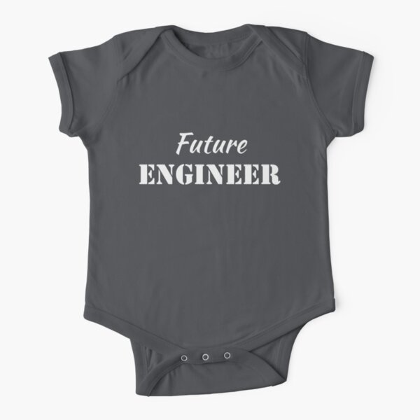 Future Engineer Short Sleeve Baby One-Piece