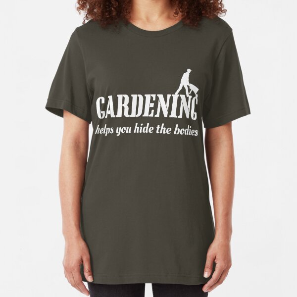 Allotment T-Shirt Gardening T-Shirt Good for the Soul Fathers Day Gift Present