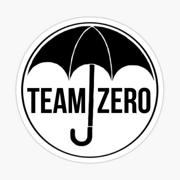 "Team zero the umbrella academy" Sticker for Sale by Robyncutforth