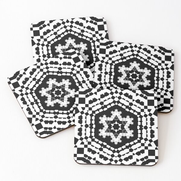 Item preview, Fractal Mandala B&W designed and sold by Chand Khalid.