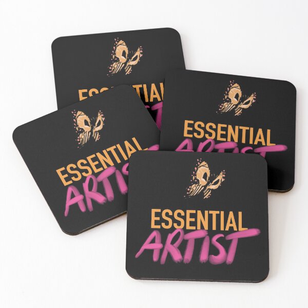 Item preview, Essential ARTIST (butterfly on black) designed and sold by MasterpieceArt.