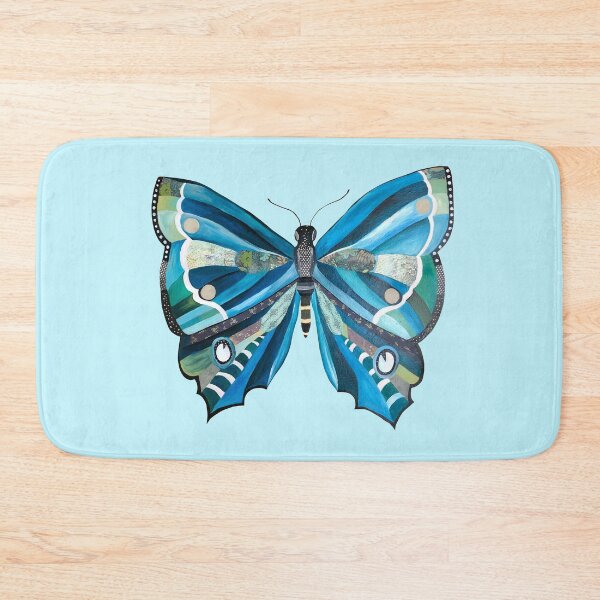Item preview, Blue and Green Butterfly designed and sold by hearteyedartist.
