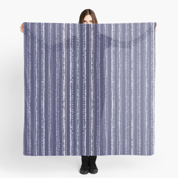 Indigo Batik Stripe Scarf