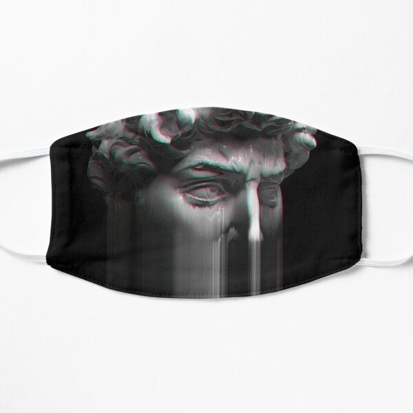 Aesthetic Glitch-y Data loss of David Mask