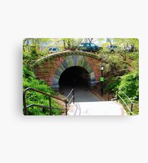 Inscope Arch - Central Park Canvas Print