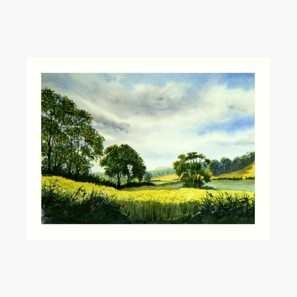 Woldgate to Eastfields Art Print