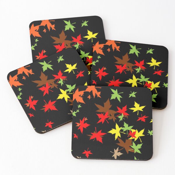 Item preview, Falling Leaves Face Mask designed and sold by mpodger.