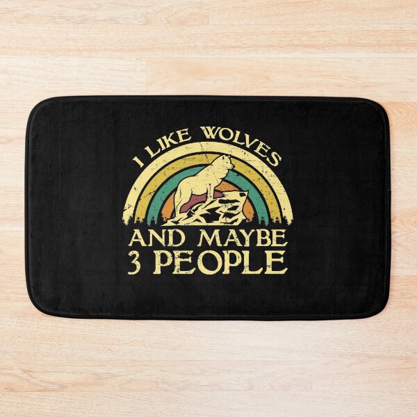 Item preview, I Like Wolves and Maybe 3 People designed and sold by sesa10.