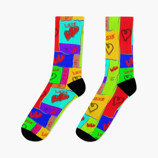 Item preview, Colorful love graffiti designed and sold by Harinko.