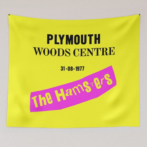 Item preview, Plymouth Punk Rock Woods Centre The Hamsters designed and sold by Logo-A-GoGo.