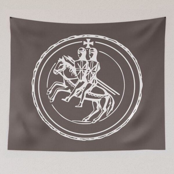 Item preview, Knight Templar Knights Seal Gift Idea designed and sold by vicoli-shirts.