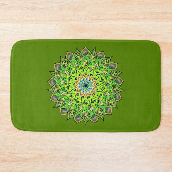 Item preview, Green mandala designed and sold by La-Pics.