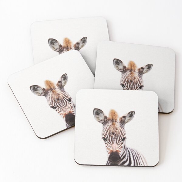 Item preview, Baby Zebra, Baby Animals Art Print by Synplus designed and sold by synplus.
