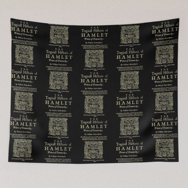 Item preview, Shakespeare, Hamlet. Dark clothes version. designed and sold by bibliotee.