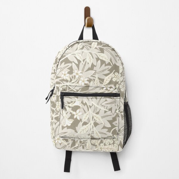 Item preview, "Jasmine" by William Morris - Cream and Taupe designed and sold by Amy Olsen.