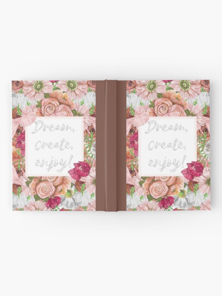 Alternate view of Roses and Poppies Inspiration Hardcover Journal