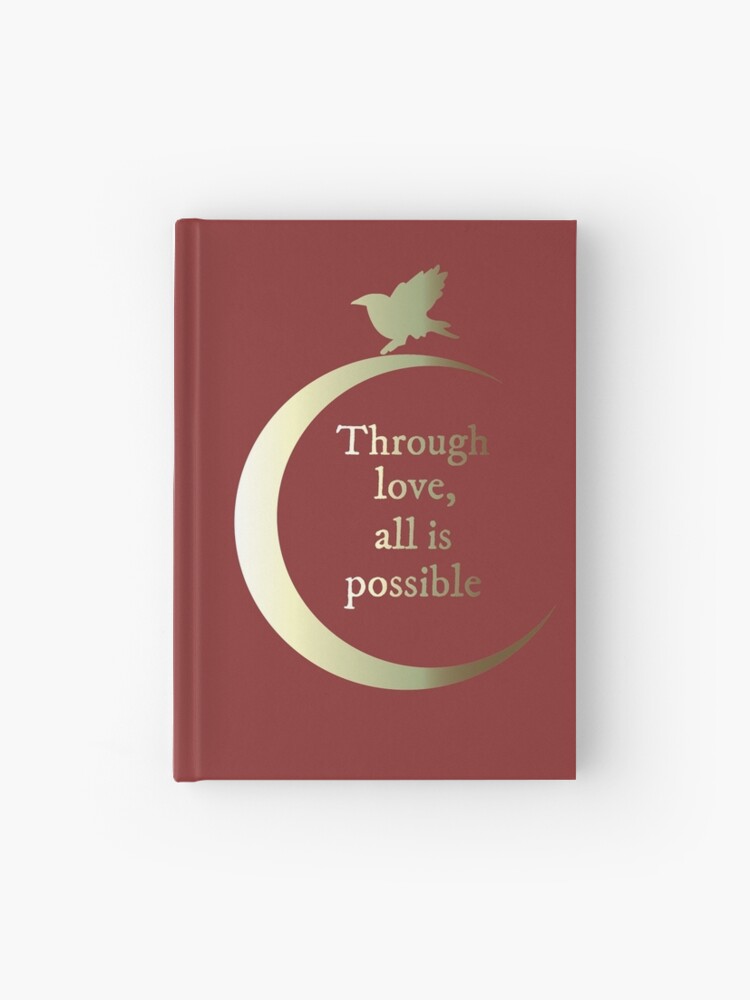 Crescent City Sarah J Maas Hardcover Journal For Sale By Booksandflowers Redbubble