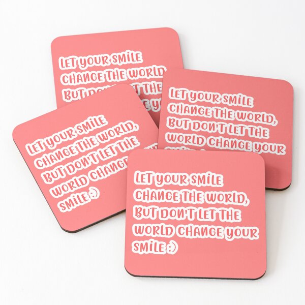 Item preview, red smile quote designed and sold by vibesdesings.