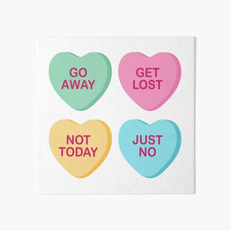 mean candy hearts