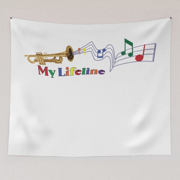 Item preview, My Lifeline Trumpet Jazz Music designed and sold by JAZTshirt.