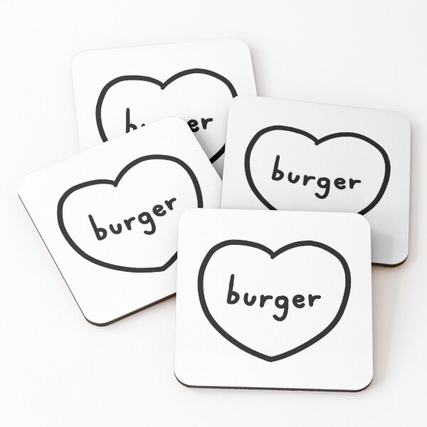 Item preview, I Love Burger designed and sold by DonatasSab.
