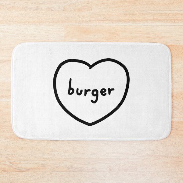 Item preview, I Love Burger designed and sold by DonatasSab.
