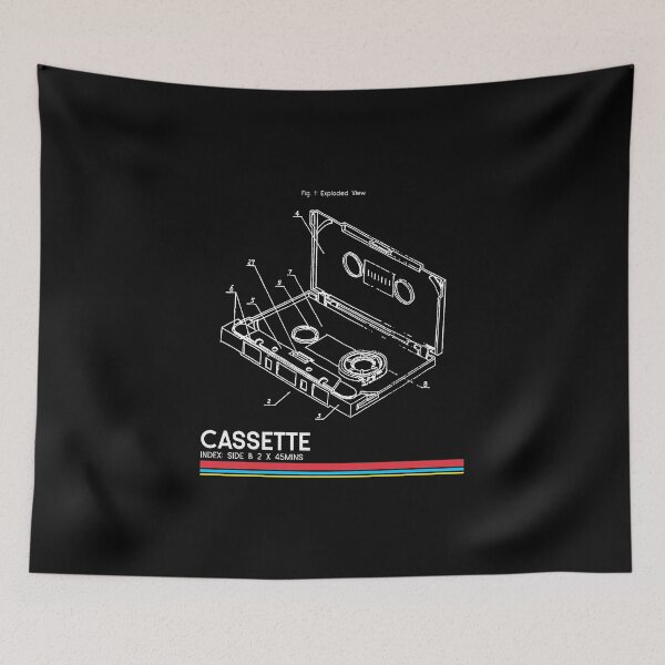 Item preview, Cassette (Vintage Retro) designed and sold by BofflingDesigns.