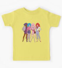 Jem and the Holograms - Group - Color Kids Tee