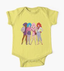 Jem and the Holograms - Group - Color Short Sleeve Baby One-Piece