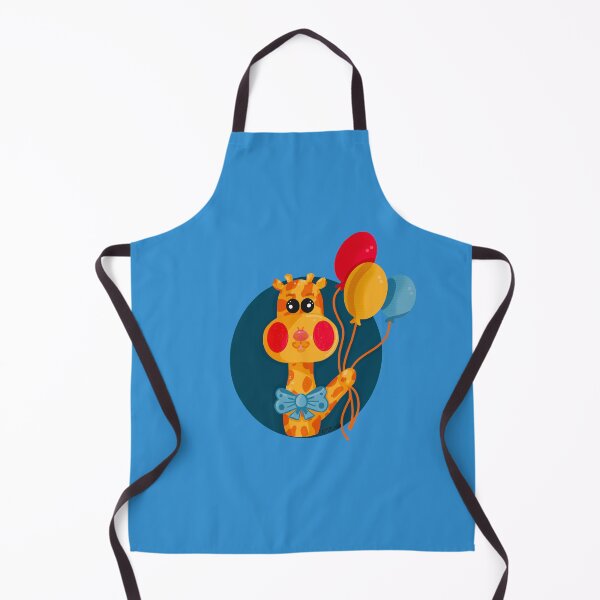 Item preview, Cute giraffe with balloons | Floflo art designed and sold by Flofloart.