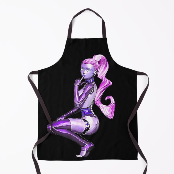 Item preview, Purple Bot Pinup designed and sold by Art By The Coco.