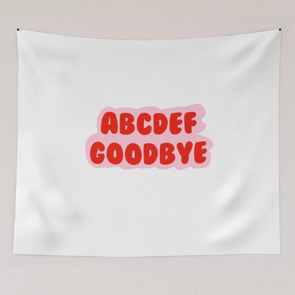 Item preview, ABCDEF GOODBYE designed and sold by hannahmossss.