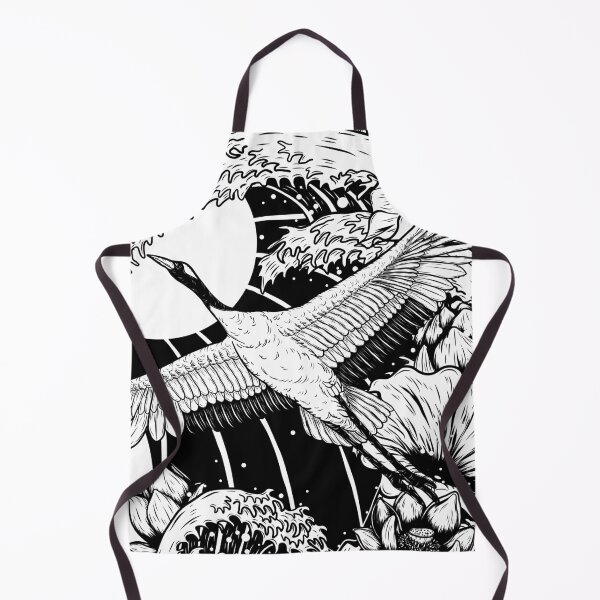 Item preview, Grulla floreciente designed and sold by Sasha-Arts.