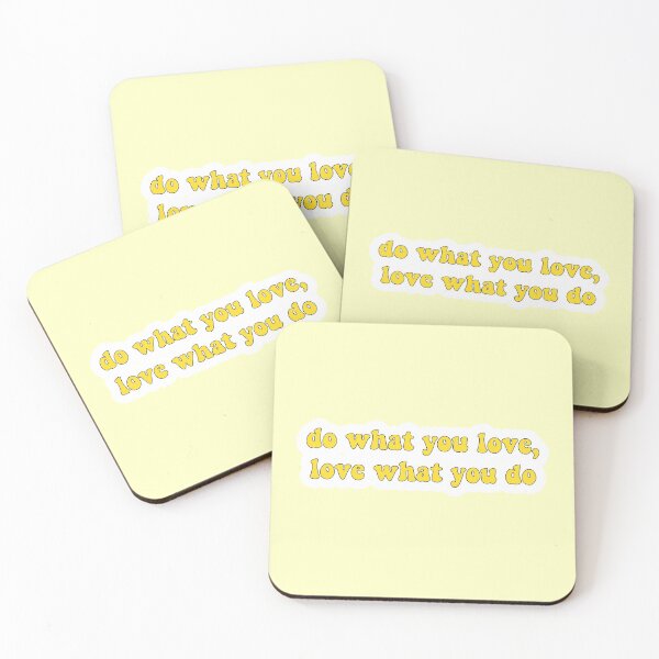 Item preview, do what you love, love what you do yellow designed and sold by vibesdesings.