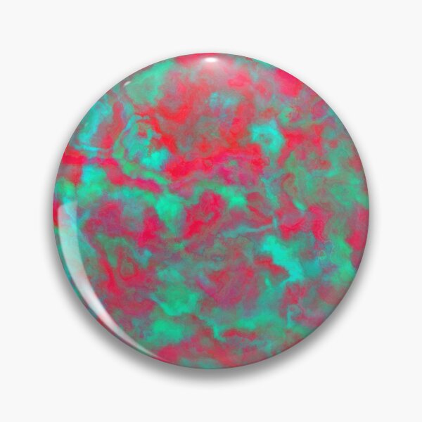 Item preview, Alizarin - turquoise ebru designed and sold by Kolinnaprint.