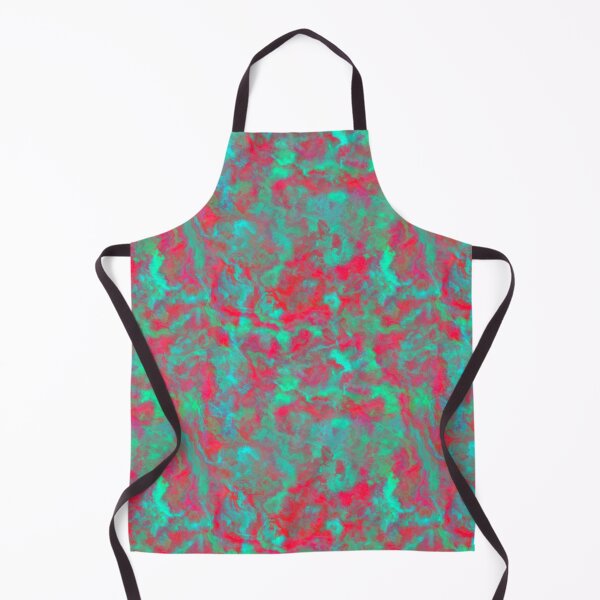 Item preview, Alizarin - turquoise ebru designed and sold by Kolinnaprint.