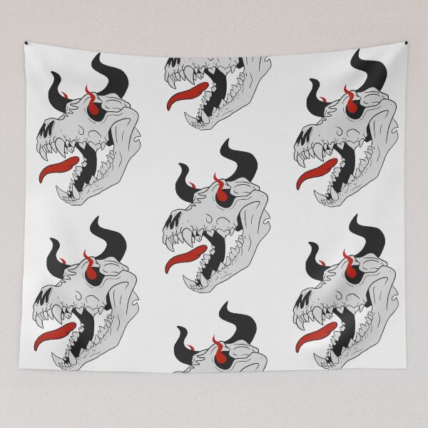 Item preview, Roll The Dice Wolf Skull designed and sold by MooseCanoe32.