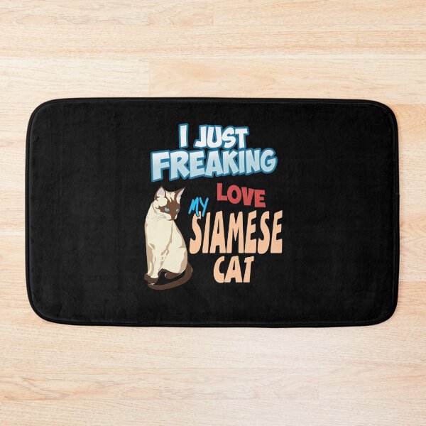 Item preview, I just freaking love my Siamese Cat designed and sold by NeXore.
