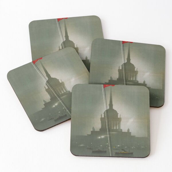 Item preview, Leningrad retro poster designed and sold by CorasPosters.