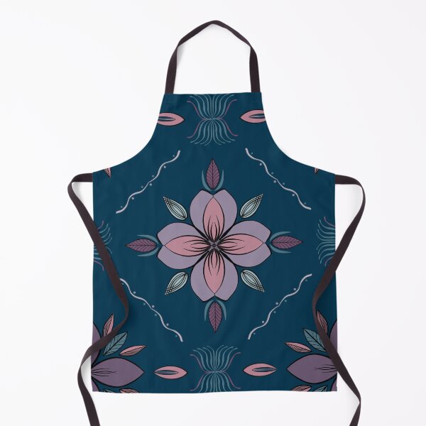 Artikelvorschau, Blumenoberflächenmuster - Blaugrün entworfen und verkauft von DaintyDoodler.