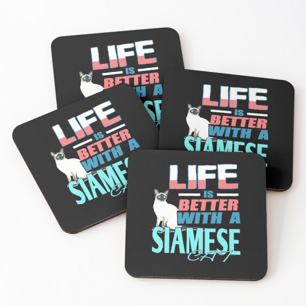 Item preview, Life is better with a Siamese Cat designed and sold by NeXore.
