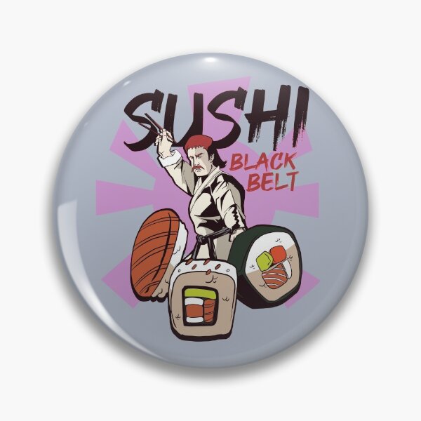 Artikelvorschau, Sushi Black Belt entworfen und verkauft von HiFiTees.