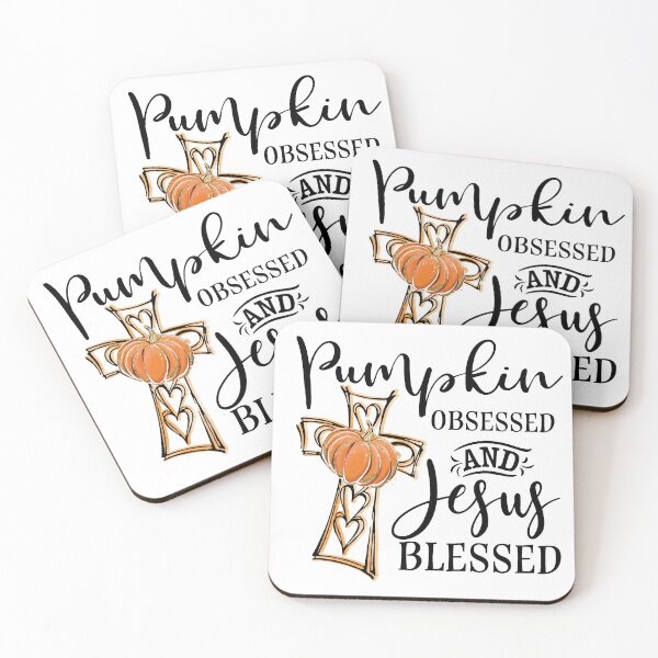 Item preview, Pumpkin Obsessed And Jesus Blessed designed and sold by 3bythelake.