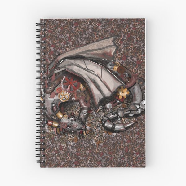 Item preview, Steampunk Dragon Design designed and sold by Elliecat-art.