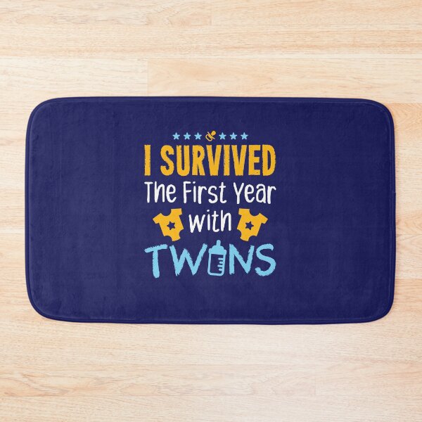 Item preview, I Survived The First Year With Twins Twin Mom Dad Parent designed and sold by jaygo.