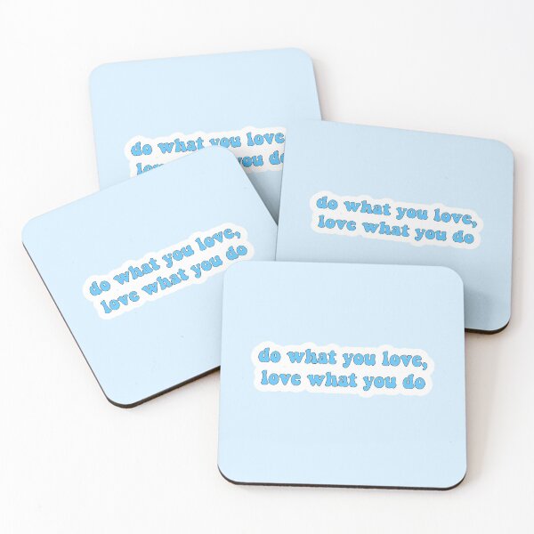 Item preview, do what you love, love what you do blue designed and sold by vibesdesings.