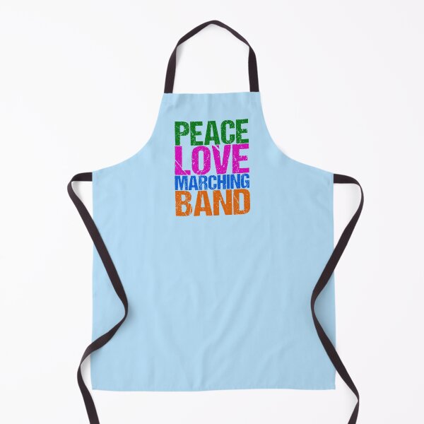 Item preview, Peace Love Marching Band designed and sold by Epic Love Designs.