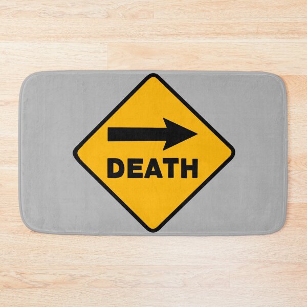 Item preview, Death This Way Sign designed and sold by ec0naway.