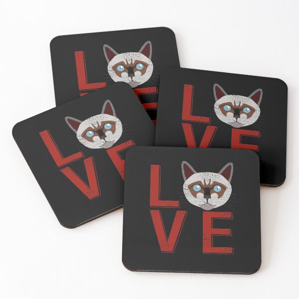 Item preview, Siamese Cat Love designed and sold by NeXore.